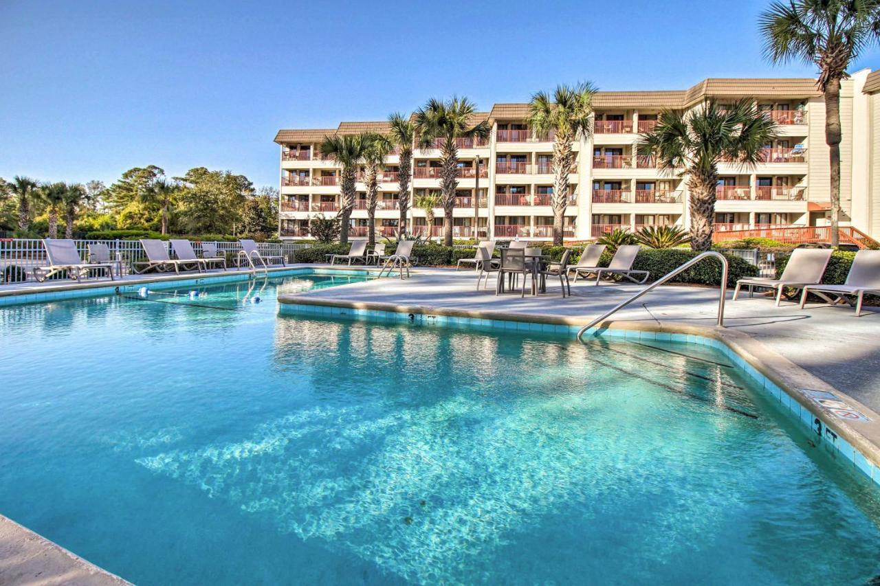 Hilton Head Beach Condo With Resort-Style Pool! Hilton Head Island Exterior photo